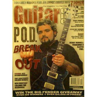Guitar One Magazine, December 2001 Issue (P.O.D. Marcos Curiel Cover) (Vol 4 No 12) Troy Nelson Books