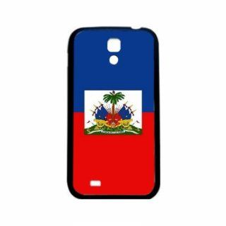 Haiti Flag Samsung Galaxy S4 Black Silcone Case   Provides Great Protection Cell Phones & Accessories