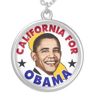 California For Obama Pendant