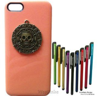 Shapotkina Fashion Punk Style Mobile Phone Cover for Iphone 4/4s DIY Cell Phone Case with Aztec Ornament for Pirates of the Caribbean: Cell Phones & Accessories