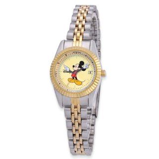 Disney Adult Size Two tone w/Moving Arms Mickey Mouse Watch: Watches