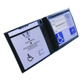 Disabled Parking Permit Holder, Visortag, for Handicapped & Disabled Parking Tag or Placard.: Clothing