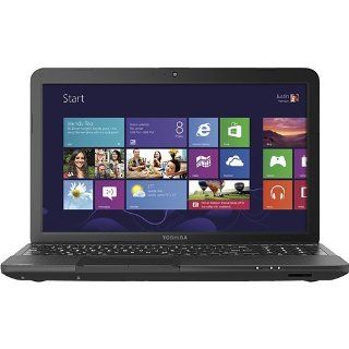 Toshiba C855D S5103 Laptop Computer / 15.6 inch Display Screen / AMD E 300 Dual core 1.3GHz Processor / 4GB DDR3 SDRAM / 320GB Hard Drive / Double layer DVDRW/CD RW / Webcam / 6 cell Battery / Windows 8 / Satin Black  Computers & Accessories