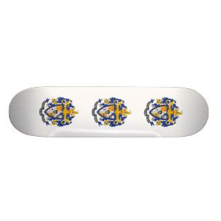 SAE Coat of Arms Color Skate Board