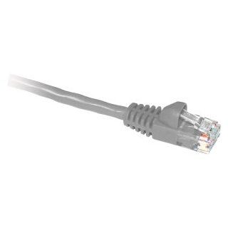 CP TECHNOLOGIES C5E LG 07 M 7FT CAT5E 350MHZ LIGHT GREY MOLDED SNAGLESS PATCH CABLE: Computers & Accessories