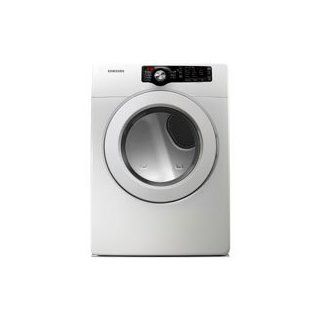 Samsung DV361EWBEWR 7.3 Cu. Ft. White Stackable Electric Front Load Dryer: Appliances