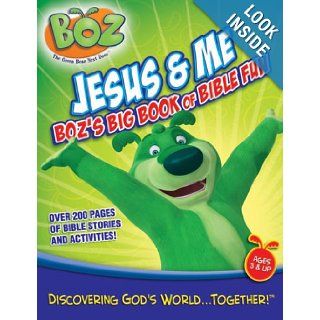 Jesus & Me: Boz's Big Book of Bible Fun [With Stickers] (Boz: The Green Bear Next Door): Cindy Kenney, Renae Johnson: 9781434767899:  Children's Books