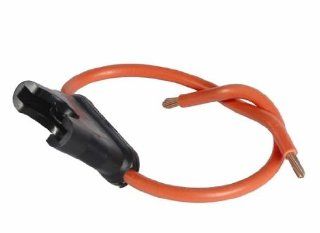 JT&T Products (2529H)   In Line ATC/ATO Fuseholder with 5" Cut 12 AWG Orange Wire. Fuseholder to be used with 1 30 AMP ATC/ATO Fuses.: Automotive
