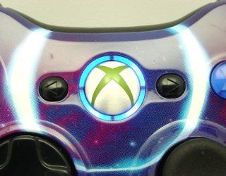 Xbox 360 8 MODE Rapid Fire Controller HALO SPARTAN with BLUE Leds for Black Ops COD4 COD5 MW2: Video Games