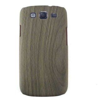 Cell Armor SAMI747 PC TE386 Hybrid Fit On Case for Samsung Galaxy S3   Retail Packaging   Dark Wood Pattern: Cell Phones & Accessories