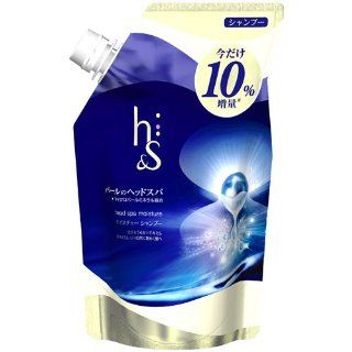 P&G h&s  Shampoo Head Spa Moisture Shampoo Refill 380ml (Japan Import): Health & Personal Care