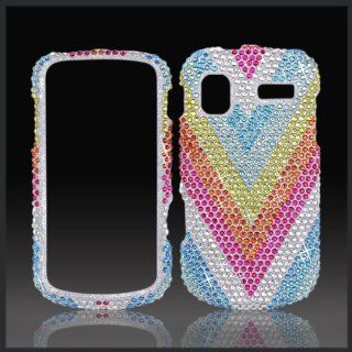 Rainbow V "Cristalina" crystal bling case cover for Samsung Focus i917: Cell Phones & Accessories