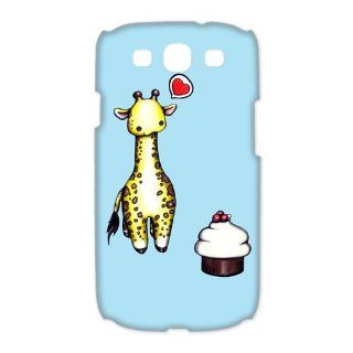 Custom Giraffe 3D Cover Case for Samsung Galaxy S3 III i9300 LSM 1592: Cell Phones & Accessories