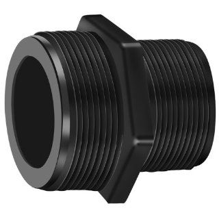 PT Coupling Special Application Series Polypropylene Fitting, Reducer Nipple, 3/4" NPT Male x 1/2" NPT Male: Industrial Pipe Fittings: Industrial & Scientific