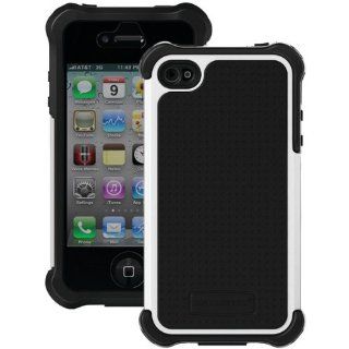 BALLISTIC Product BALLISTIC SX0907 M385 iPhone 4/4S SG MAXX Series Case (Black/White): Cell Phones & Accessories