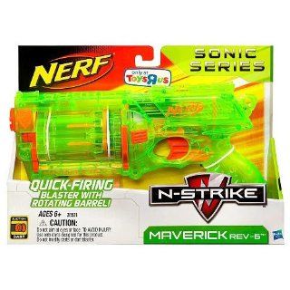 NERF N Strike Maverick Rev 6 Sonic Series: Toys & Games