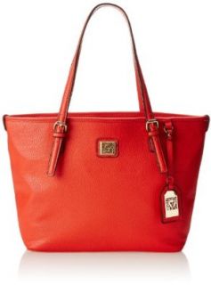 Anne Klein Perfect Tote Medium Shoulder Bag,Tabasco,One Size Shoes
