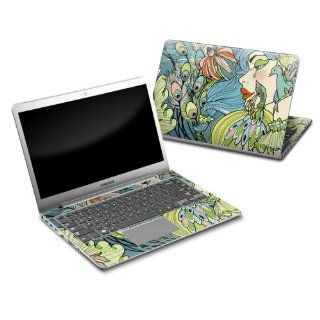 Peacock Feathers Design Protective Decal Skin Sticker for Samsung Series 5 14 inch Ultrabook PC 530U4B A01 Computers & Accessories