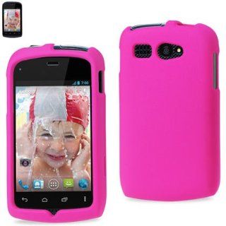 Reiko RPC10 KYOC5170HPK Premium Durable Rubberized Protective Case for Kyocera Hydro C5170   1 Pack   Retail Packaging   Hot Pink Cell Phones & Accessories