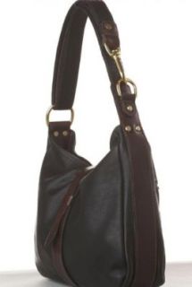 Concealed Carry Purse   Coronado Leather Hollister Cross Body Hobo   Black: Shoes