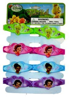 Fairies Hair Clips   Disneys Fairies / Tinkerbell Hair Barrettes (8pc Set) : Tinkerbell Hair Accessories : Beauty