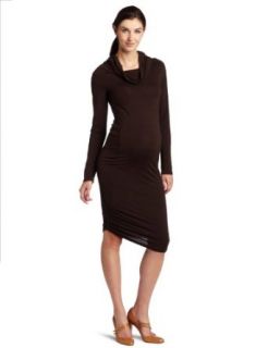Nuka Women's Cocoon Maternity Dress, Coffee, X Large at  Womens Clothing store