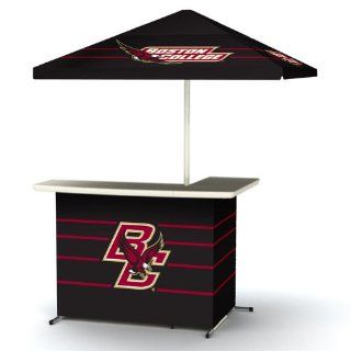 NCAA Boston Collage Eagles Portable Wheel Bag Travel L Shape Umbrella Basic Bar : Sports Fan Furniture : Sports & Outdoors