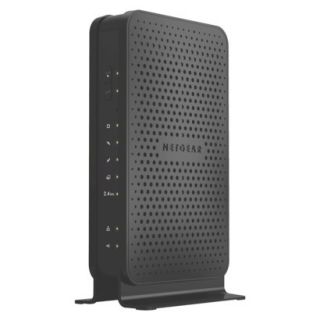 NetGear N300 WiFi Cable Modem Router   Black (C3
