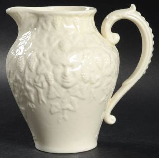 Belleek Pottery (Ireland) Mask (Irish) (No Lustre Accent) 16 Oz Pitcher, Fine Ch