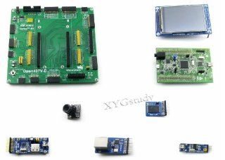[Open407V D Package A] STM32F4DISCOVERY MCU STM32F407VGT6 STM32F4 STM32 Cortex M4 Development Board + Camera +3.2"LCD + 7 Modules @XYG: Computers & Accessories