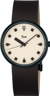 RIKI WATANABE COLLECTION Riki Watanabe watch Quartz Material cow leather band waterproof for everyday life collection [Aruba] ALBA (calf) Dark Brown Men's AKPK406 Watches