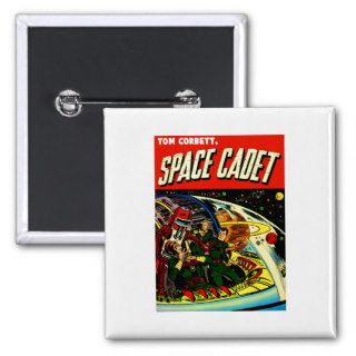 Space Cadet   Badge Button