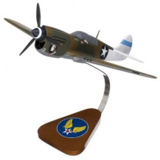 Actionjetz P 40 Warhawk Tiger Shark Model Airplane Toys & Games