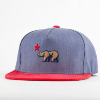 OFFICIAL Cali Bear Mens Snapback Hat at  Mens Clothing store: Baseball Caps
