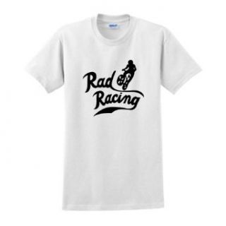 Rad Racing T Shirt Small White: Clothing