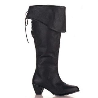 Women's Maiden 2025, 2 1/2" Stack Heel Ladies' Pirate Boot: Shoes