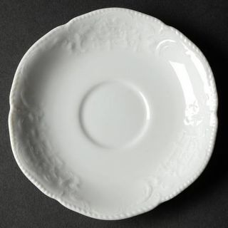 Rosenthal   Continental Sanssouci White Saucer for Flat Cup, Fine China Dinnerwa