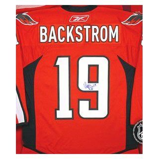 Nicklas Backstrom Signed Washington Capitals Jersey Sports Collectibles