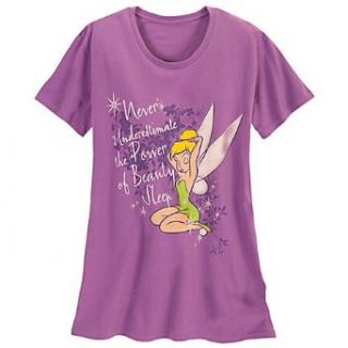 Disney Fairies Tinker Bell Women's Nightshirt at  Womens Clothing store: Night Shirts