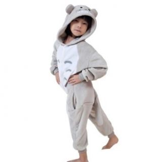 F&C My Neighbor Totoro Kigurumi Children's Pajamas Anime Cosplay Halloween Costume: Clothing