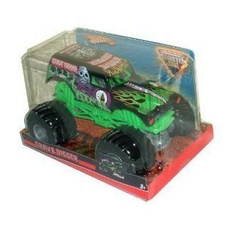 Hotwheels Monster Jam 1:24 Scale Grave Digger: Toys & Games