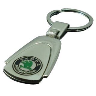 Sales Promotion!SKODA Car Chrome Key Ring Chain: Automotive