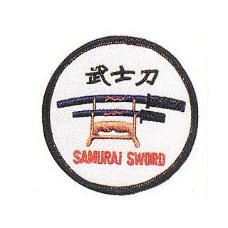 Samurai Sword Patch : Martial Arts Belt Pins : Sports & Outdoors