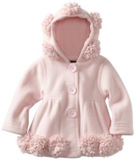 Kate Mack Baby Girls Infant Hooded Jacket, Pink, 12 Months Infant And Toddler Outerwear Jackets Clothing