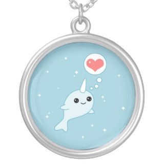 Kawaii Baby Narwhal Necklaces