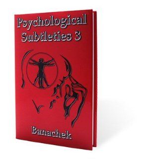 Psychological Subtleties 3 (PS3) by Banachek: Toys & Games