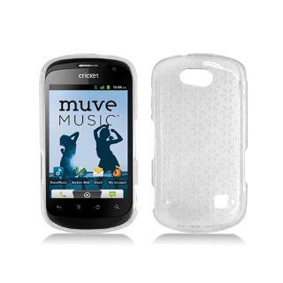 Transparent Clear Flex Cover Case for ZTE Groove Cricket X501: Cell Phones & Accessories