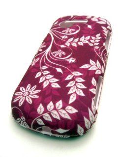Samsung S425G SGh 425G PINK VINE FLOWER Matte Case Skin Cover Faceplate Mobile Phone Accessory: Cell Phones & Accessories