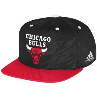 Chicago Bulls Authentic On Court Snapback Adjustable Hat by Adidas : Sports Fan Baseball Caps : Sports & Outdoors