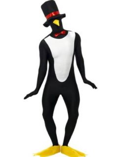 Tuxedo Penguin 2nd Skin Suit Adult Costume: Toys & Games